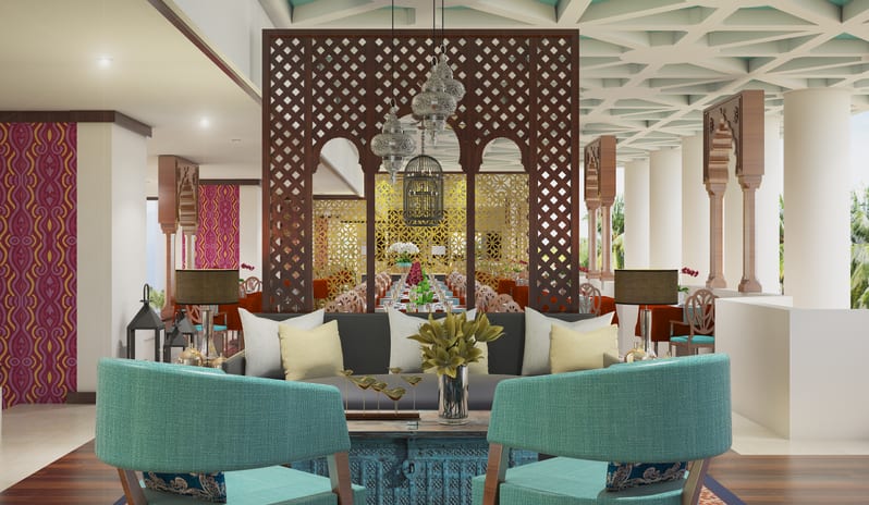 Bumbu Delhi waiting area